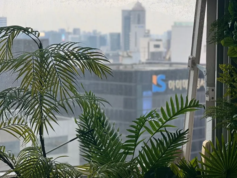 청담 마크힐스 · 벽면녹화 · 벽면녹화·수직정원